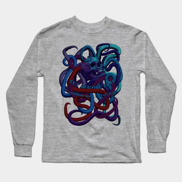 Hydra (original) color Long Sleeve T-Shirt by MunkeeWear